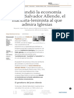 Así Hundió La Economía Chilena Salvador Allende, El Marxista-leninista Al Que Admira Iglesias- Libre Mercado