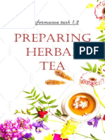 Performance Task 1.2: Preparing Herbal Tea