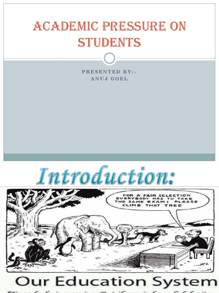 Academic Pressure on Students | PDF