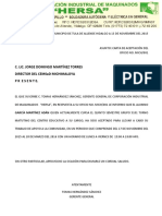 Carta de Aceptacion 