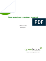 Openbravo How to Create New Window Version 1-1