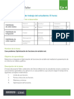 Optimización funciones variable real