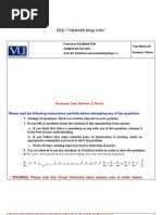 Sta301 Collection of Old Papers