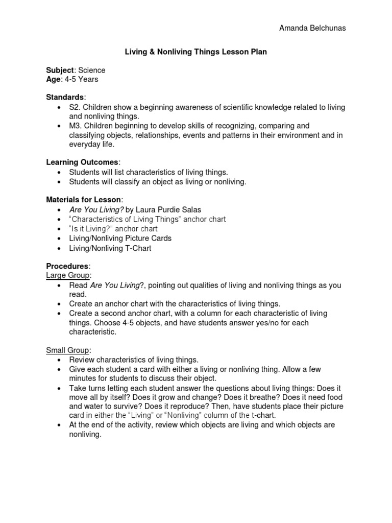 living-nonliving-things-lesson-plan-pdf-pdf-lesson-plan-education