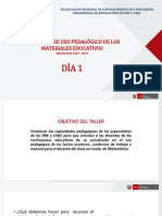 2. Presentación de materiales  educativos MATEMÁTICA_día 1.pptx