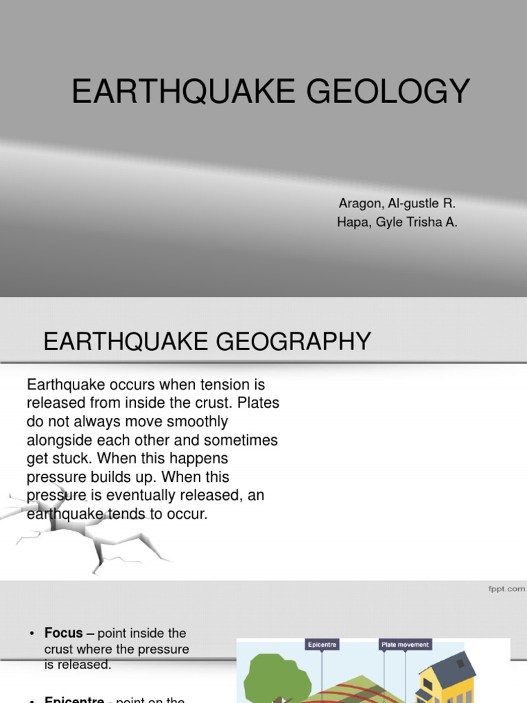 Understanding Earthquake Causes and Geology | PDF | Earthquakes | Plate ...