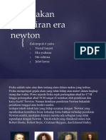Pergolakan Pemikiran Era Newton