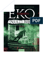 Umberto Eko - Nulti Broj PDF