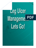 Leg Ulcer Management Lets Go!