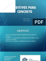 Aditivos para Concreto