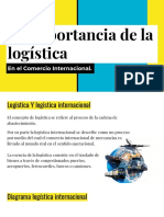 La Importancia de La Logistica