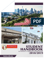 Student Handbook Foundation and Undergraduate 