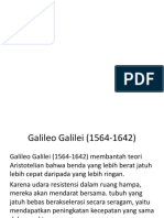 Galileo, Descrates