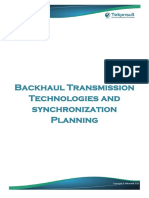 Backhaul Transmission Technologies and Synchronization Planning