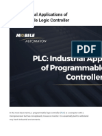 PLC: Industrial Applications of Programmable Logic Controller
