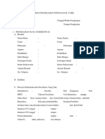 Format Asuhan Persalinan Kala 1