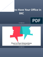 3 Reasons To Have Your Office in BKC