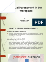 Sexual Harassment in The Workplace Report