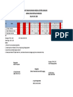 Jadwal Dinas Radiologi Juni 2019