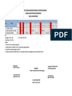 Jadwal Radiologi KMC Januari