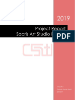 Project Report Sacris Art Studio PVT LTD: Vineeth V Catholic Statue World 8/9/2019