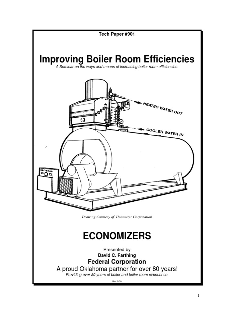 Economizer Function in Boiler Efficiency | PDF