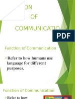 FUNCTION&Communication