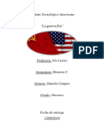 Guerra Fría: Conflicto Ideológico entre EEUU y URSS 1945-1989