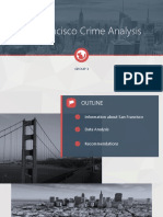 San Francisco Crime Analysis: Group 3
