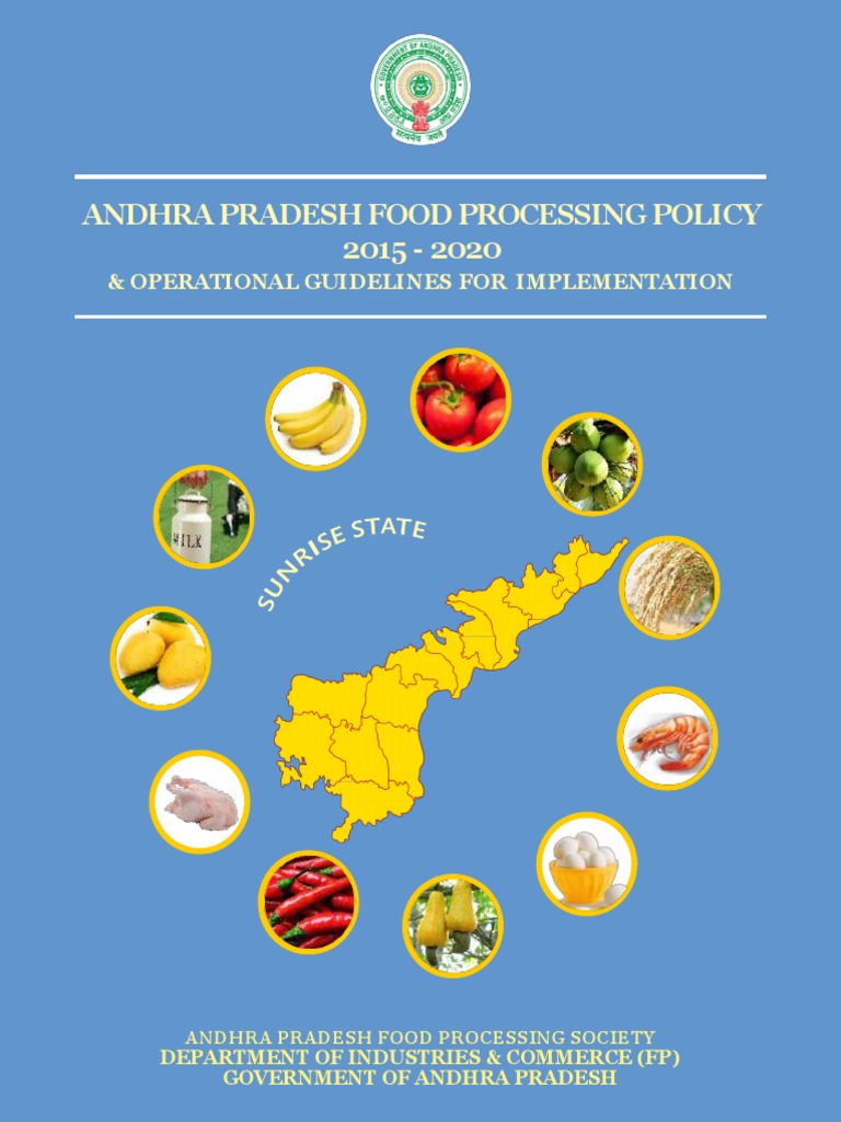 Andhra Pradesh Food Processing Policy 2015-2020 | PDF | Economic Growth ...