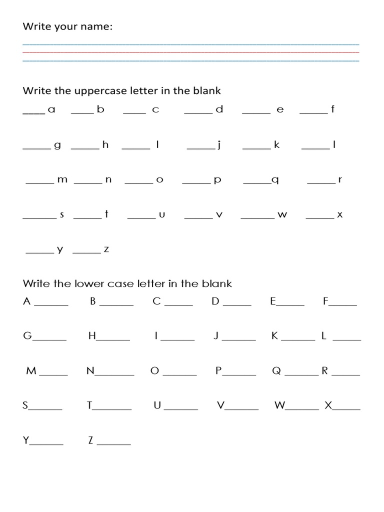 entrance test for grade 1 pdf