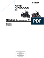 Parts Catalogue - Yamaha MT 09