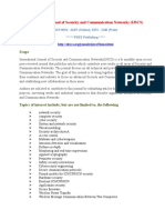 International Journal of Security and Communication Networks (IJSCS)