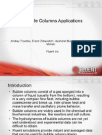 Bubble Columns Applications: Andrey Troshko, Franz Zdravistch, Heshmat Massah and Srinivasa Mohan