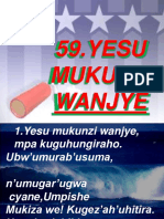 59.yesu Mukunzi Wanjye
