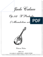 Raffaele Calace - Op. 112. 10° Preludio (Mandolino Solo)