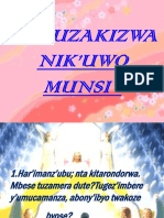 72.tuzakizwa N'iki Uwo Munsi