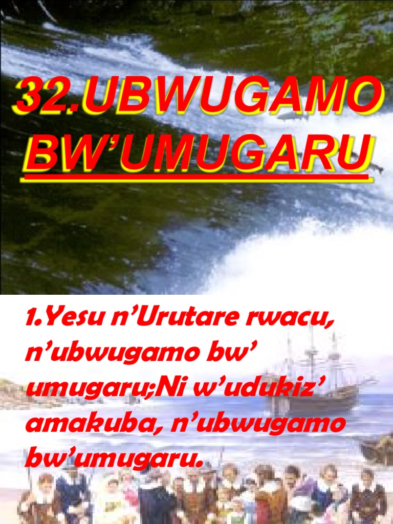 32.ubwugamo Bw'umugaru | PDF
