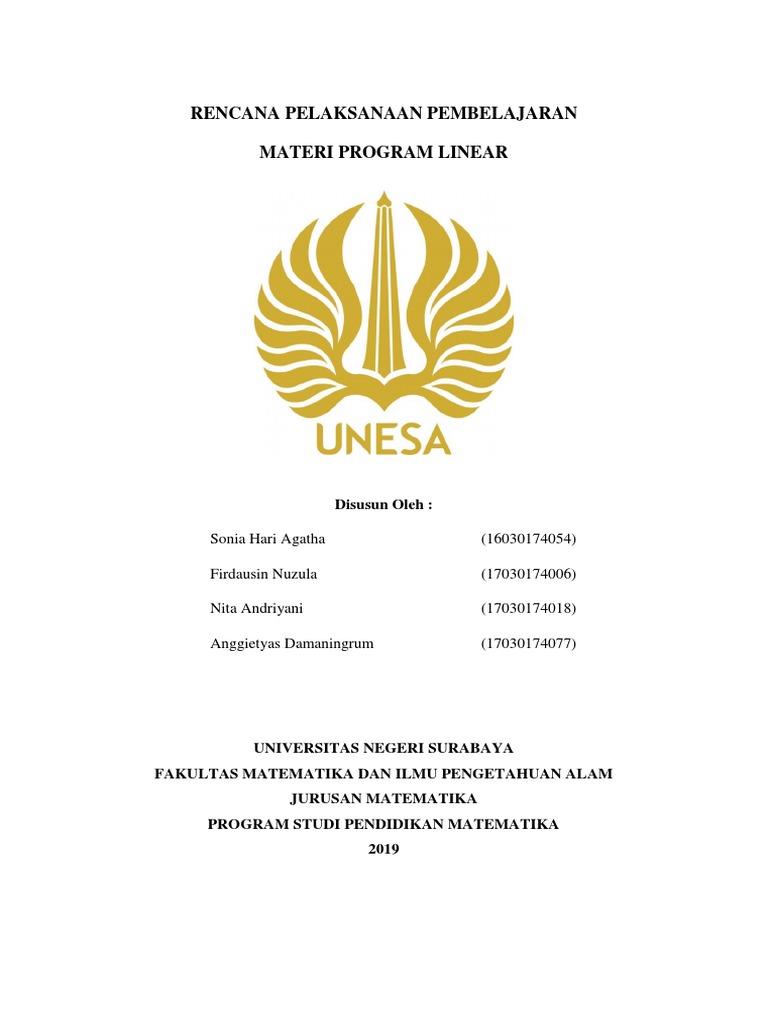 RPP Program Linear Kelas XI SMK | PDF