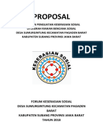 PROPOSAL Forum Keserasian Sosial