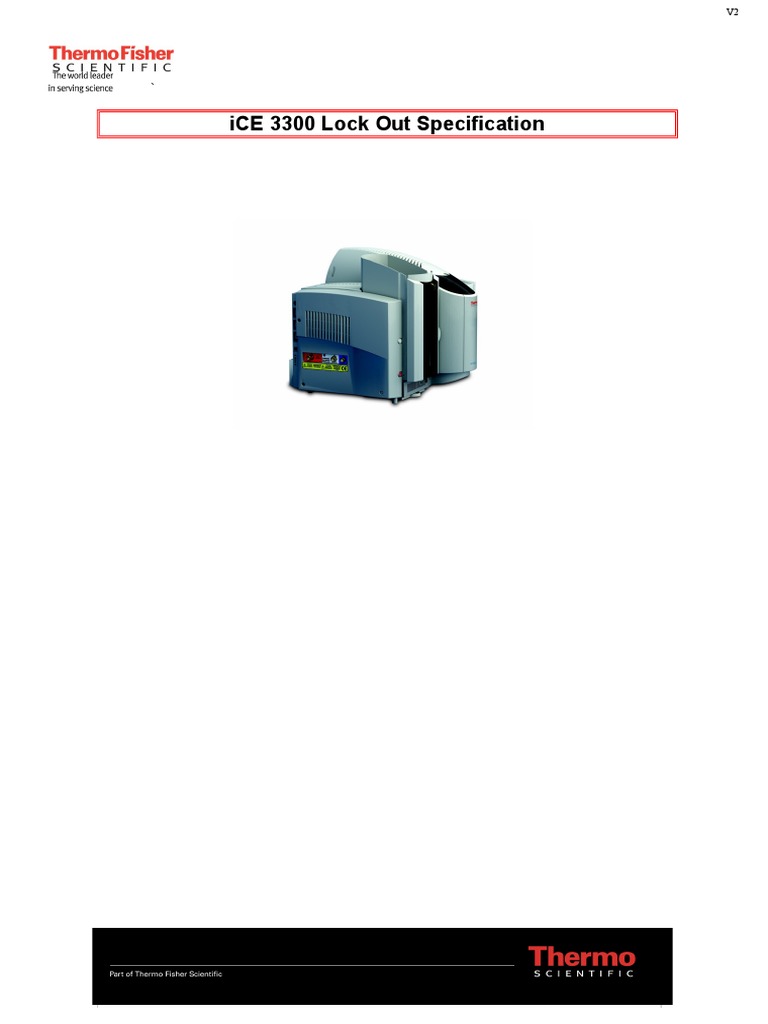 iCE 3300 AA Spectrometer Overview | PDF | Atomic Absorption ...