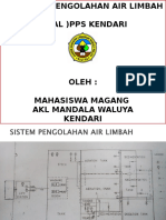 Instalasi Pengolahan Air Limbah Pps Kendari