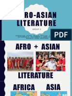 Afro-Asian Literature: Group 3