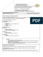 Unidad Didactica I Trimestre 3° Español