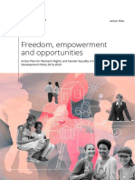 Freedom, Empowerment and Opportunities: Action Plan
