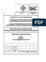 Vessel Induction Procedure