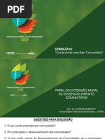 Curso Semana Nac Estensionista 2018 - Alisson Zarnott