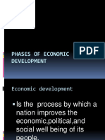 Phases of Economic Development
