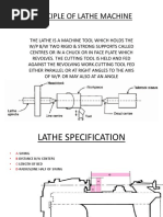 Principle of Lathe Machine