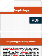 Morphology